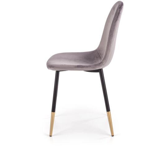 Chaise de salle à manger en frêne foncé K379 (1/5)