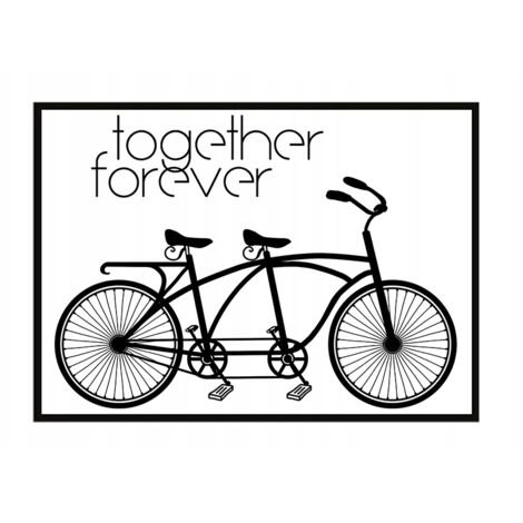 AFFICHE PHOTO ENCADRÉE 53x73 cm Tandem P992 (1/3)