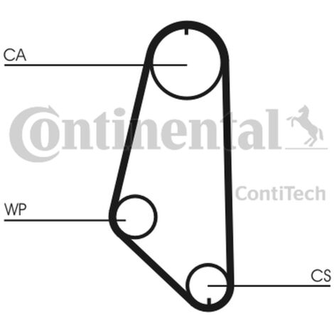Contitech CT1158 Courroie De Distribution - Qualité Premium