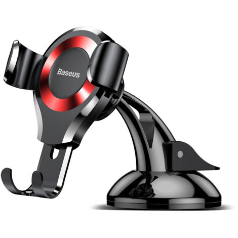 Support de téléphone de voiture Gravity pour pare-brise ou tableau de bord Osculum rouge (1/5)