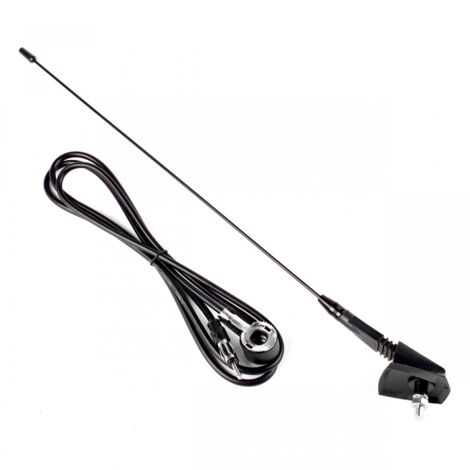 Antenne de voiture 41 cm adaptateur 5mm ANT01 AMIO-01048