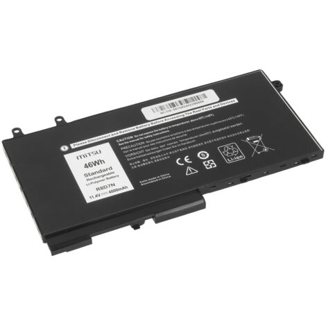Batterie R8D7N pour Dell Latitude 5410, 5411, 5500, Precision 3541, 3550 - 11,4 V
