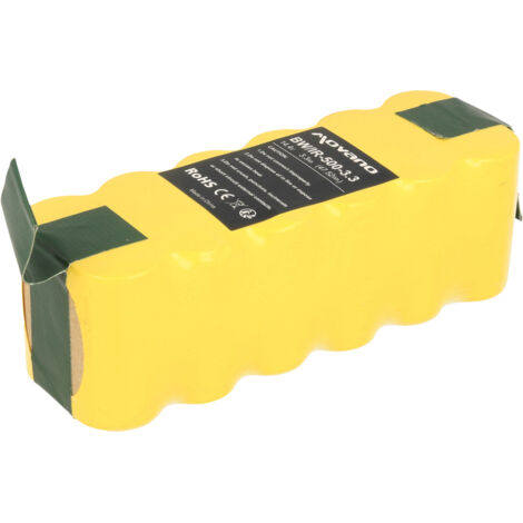 Lot De 2 Batteries Visiodirect 14.4V 4500mAh Pour IRobot Roomba 770 (compatibles)