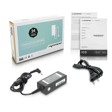 Chargeur pour Asus 19 V 1,75 A 33 W 4,0 x 1,35 mm
