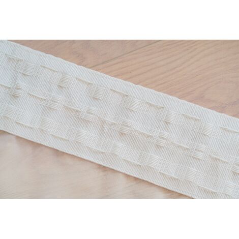 Rideau 300x250 blanc sur galon rideau (1/5)