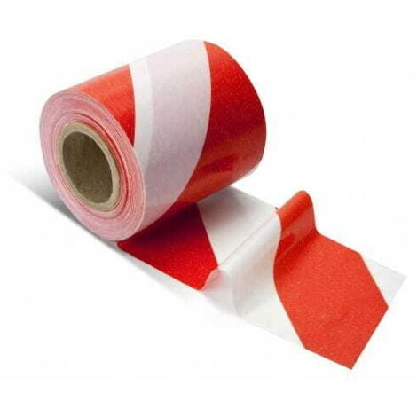 Chaîne De Signalisation Rouge Et Blanc - 8 Mm En Sac De 25 Mètres
