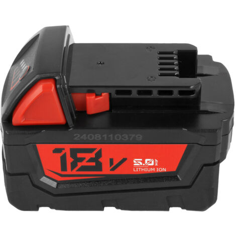 Lot De 2 Batteries M18 18V Pour Outils Milwaukee - Batteries De Rechange Haute Capacité