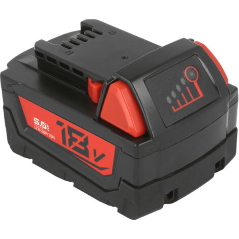 Batteries Milwaukee M18 Lot 2 Batteries 18V 5.5Ah Pour Milwaukee