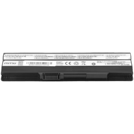 Vhbw Batteria Sostitutiva Per Notebook MSI | BTY-S14, BTY-S15 | 4400mAh, 11.1V | Compatibile CR41, CR61, CX61 E Altri