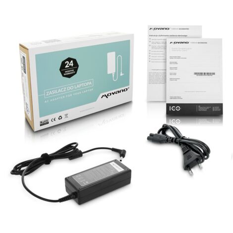 Chargeur pour Asus 19 V 3,42 A 65 W 4,5 x 3,0 mm (1/5)