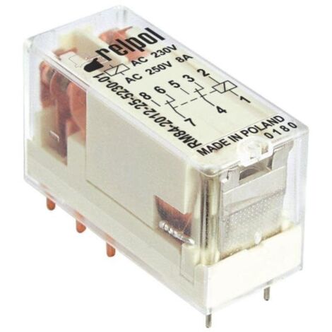 Relais électromagnétique RELPOL RM84-2012-25-1024 - 1 Pièce - Neuf