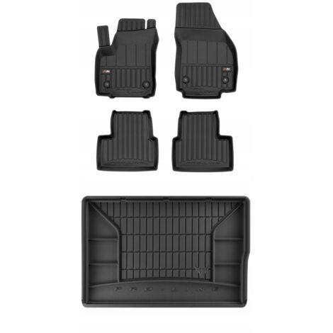 Jeu de tapis de sol 3D en caoutchouc pour Opel Meriva B 2010-2017 g