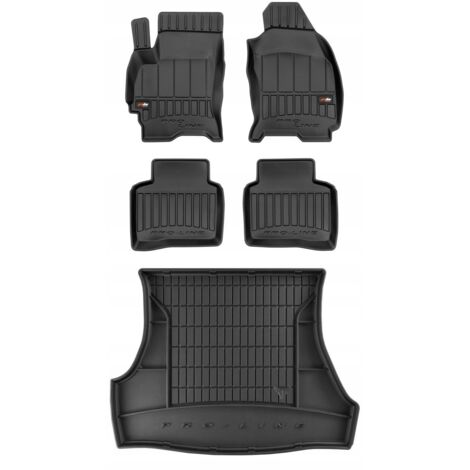 Tapis de sol en caoutchouc 3D pour Ford Mondeo Mk3 (2000-2007)