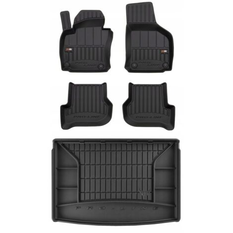 Jeu de tapis de sol 3D en caoutchouc pour VW Golf Plus 2005-2014 g