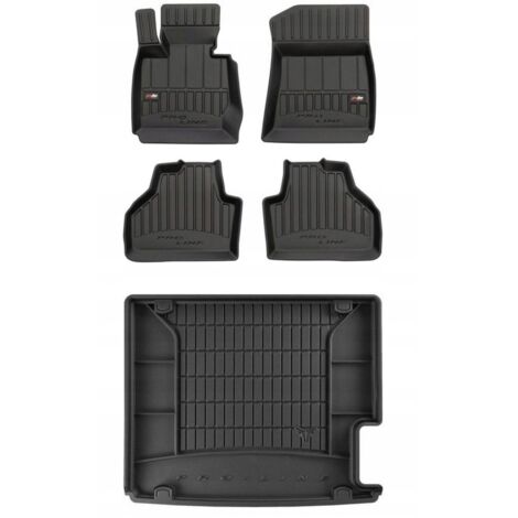 MTM Tapis De Coffre Pour BMW Serie 5 (F10) 03.2010-01.2017 Sur Mesure, Bac De Protection Antiderapant, Cod. 372