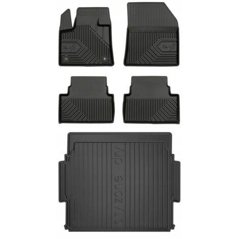 Accessoire Automobile Tapis De Sol Peugeot 208 2011-2018 - Moquette Avec Attaches Antidérapantes Tapis Sol Auto