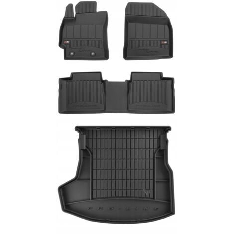 Jeu de tapis de sol 3D en caoutchouc pour Toyota Corolla 11 E160 Berline 2013-2019
