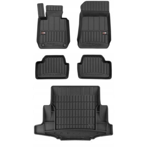 Kit Tapis Coffre Et Sol Audi Q3 2011-2018 Antidérapant Tpe Kit Tapis Caoutchouc Audi Q3 I 2011-2018 - Tapis De Sol Et Coffre, Antidérapant, TPE