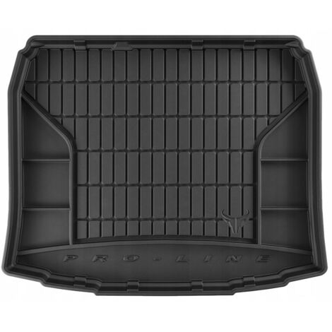 Tapis de coffre en caoutchouc avec insert en moquette pour AUDI A3 Sportback 8P 2003-2012 TM 5 portes (1/5)