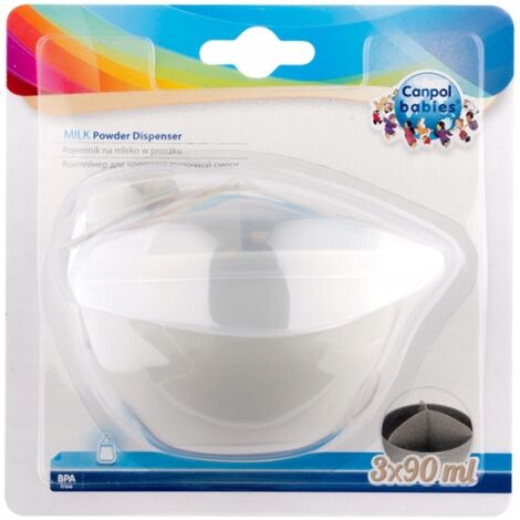 TOATELU Conteneur Scellé Lait En Poudre 1700ml - Avec Cuillère, Distributeur Hermétique Pour Formule Et Céréales