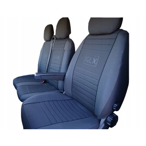Lot Housses Couvertures Noir Pour Renault Master 2011-2014 - 2+1 Pièces Neuves AUTONET