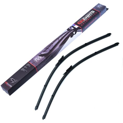 Lot De 3 Balais D'essuie-glace Hybrides Heyner Pour Seat Leon 2009-2012 - Avant Et Arrière, 650/650/280 Mm, Fixation PINCH TAB