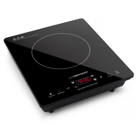Plaque induction 28 cm – 2000 W – 1 foyer – Détection automatique de taille de casserole – Minuterie – Tactile – Yamaha (1/3)