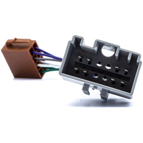 Adaptateur connecteur radio cube QUADLOCK-ISO pour Volvo (1/4)