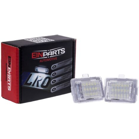 Éclairage de plaque d'immatriculation à LED 6000 K blanc froid 12 V CANBUS pour Mercedes W204, CL C216, W212, C207 Coupé, W221 (1/5)