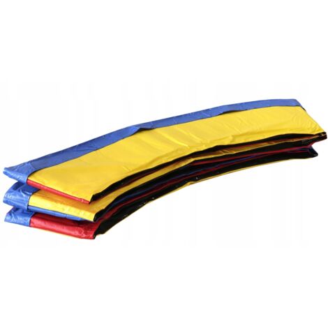 Housse de protection à ressort pour trampoline 244-252 cm, couleur 8 pi, robuste et durable (1/5)