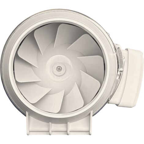 Ventilateur de conduit d'extraction NORTADA HOKURO ROKU P-100 blanc 170/200 m3/h