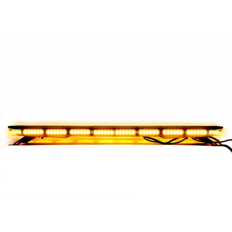 Feu de signalisation LED 456W, homologation ECE R65 - 51 modes d'éclairage ORANGE