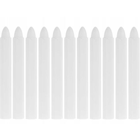 Lot De 2 Craies De Marquage Pour Pneus – Blanches, Longueur 9 Cm, Prêtes à L'emploi