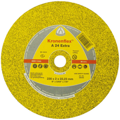 Disque à tronçonner métal 115x2,5 KLINGSPOR A24EX