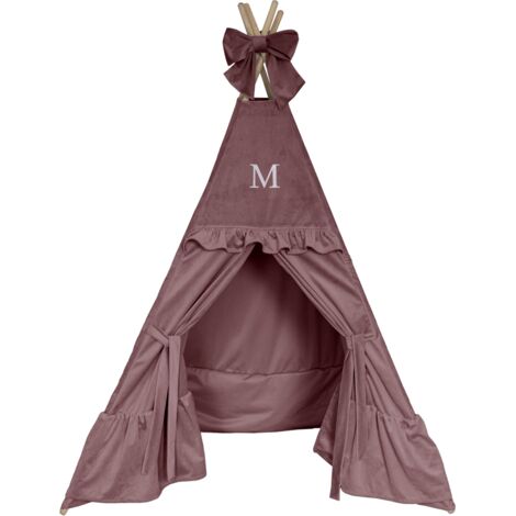 Tente tipi VELVET VE2258 pour enfants  rose poudré
