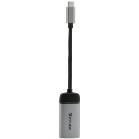 Adaptateur USB-C Vers HDMI 4K En Aluminium - Plug & Play, Pour Smartphone, Tablette, PC Portable, TV, Moniteur (17cm)