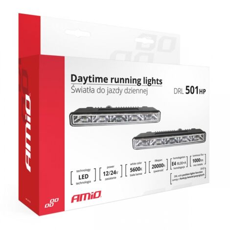 Feux diurnes AMiO DRL 501 HP AMIO-01520 (1/5)