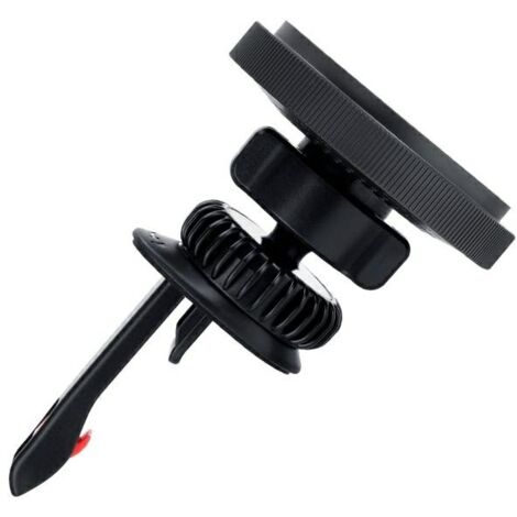 Chargeur inductif 3MK 15 W pour grille de ventilation, noir (1/4)