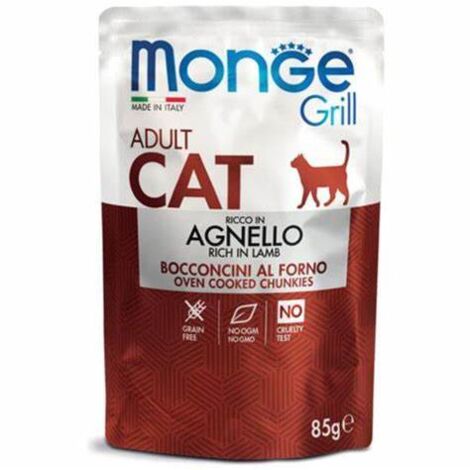 Monge Cat Grill Adult Agneau sachet 85g