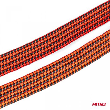 Corde élastique plate en caoutchouc pour sécuriser les bagages 60 cm BSTRAP-14 AMIO-03302 (1/5)