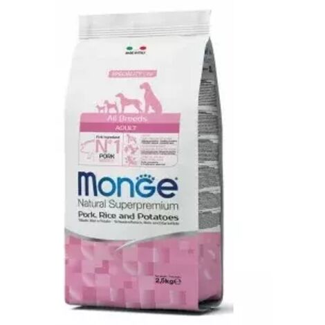 Spécialité Monge Porc avec riz et pommes de terre 2,5 kg