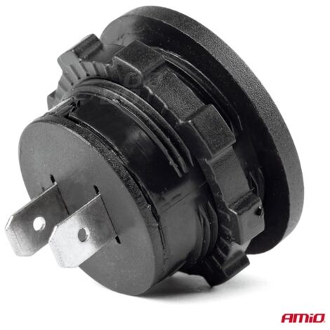 Voltmètre numérique intégré supplémentaire 12V 24VV MOD-02 AMIO-02852 (1/4)