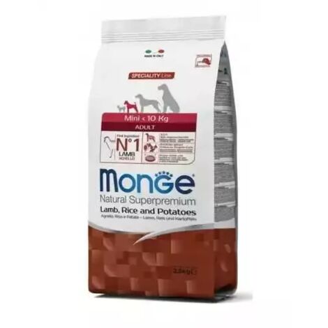Mini agneau Monge Speciality Line avec riz et pommes de terre 2,5 kg