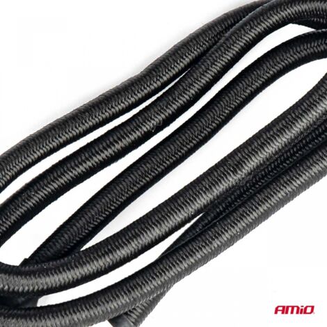 Corde élastique en caoutchouc pour la fixation des bagages ø8 mm 60 cm BSTRAP-12 AMIO-03307 (1/3)