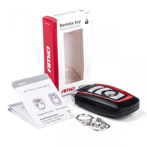 Télécommande universelle auto-copieuse à 4 boutons AMIO-03143 (1/2)