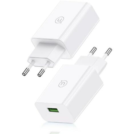 Chargeur mural USB-C USAMS 18 W blanc (1/5)