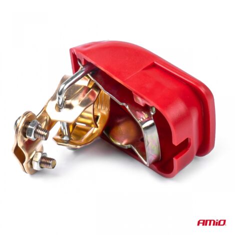 Bornes de batterie autobloquantes, sectionneur de courant, AMIO-03020 (1/5)