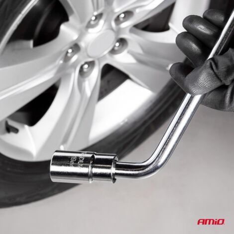 Clé à molette télescopique TWW 17 mm 19 mm AMIO-01037 (1/5)