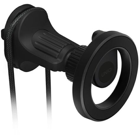 Support magnétique pour grille d'aération de voiture UNIQ Trelix, noir (1/5)