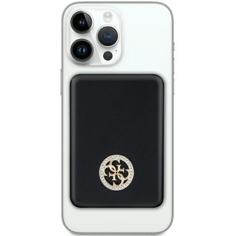 Batterie externe inductive 5 W Guess 3 000 mAh MagSafe Noir (1/4)